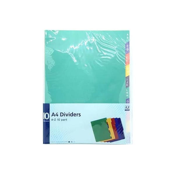 Anker A4 Index Dividers (Pack Of 10)