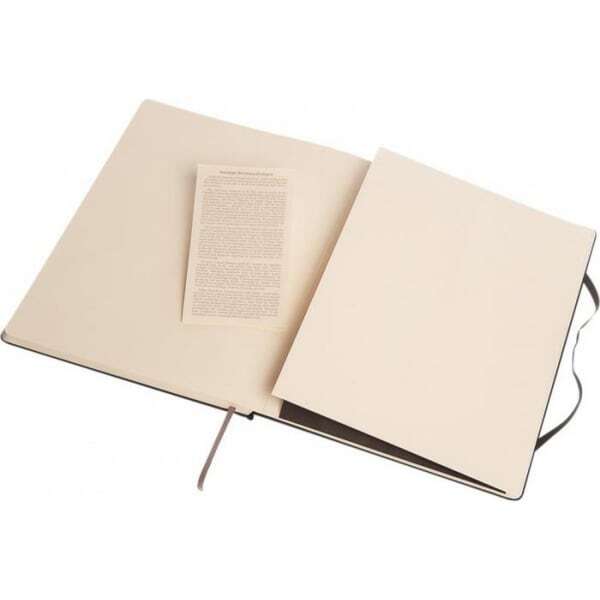 Moleskine Classic XL Hard Cover Ruled Notebook