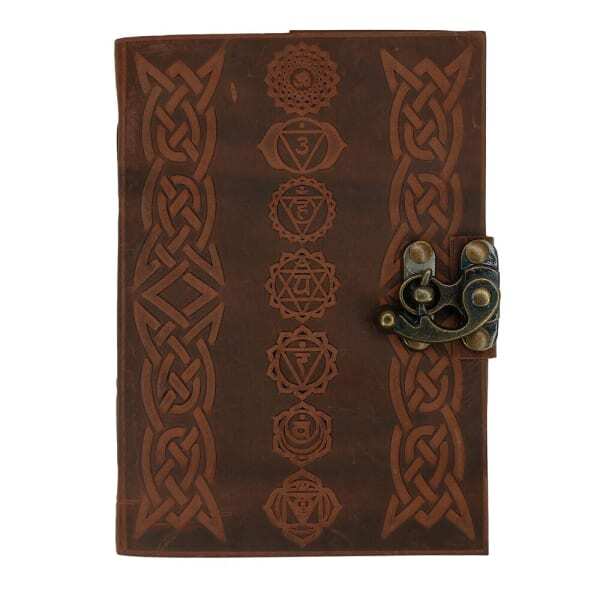 Something Different Seven Chakra Leather Journal