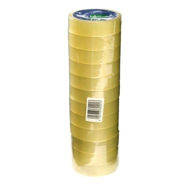 Ultratape Clear Sellotape (Pack Of 12 Rolls)