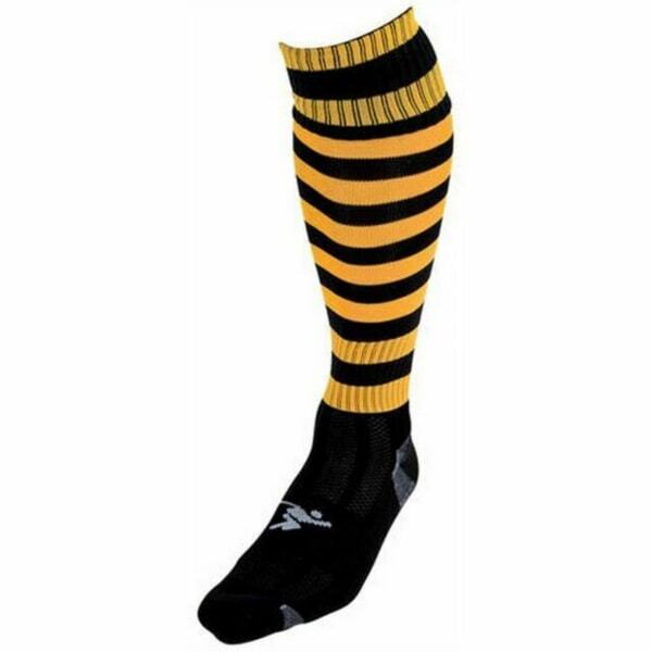 Precision Kids Pro Hooped Football Socks (3-6)