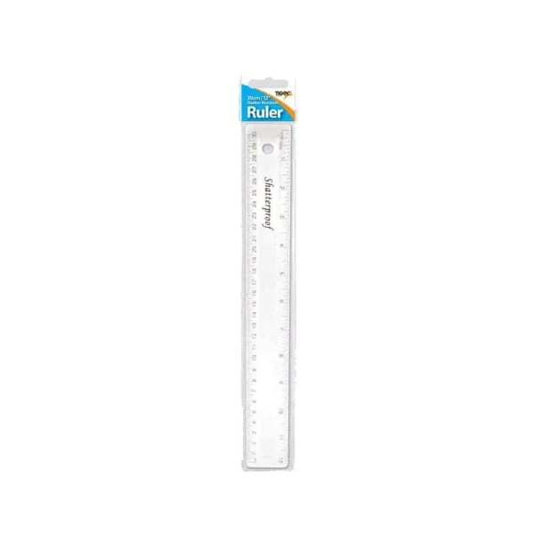 Tiger Shatterproof Ruler