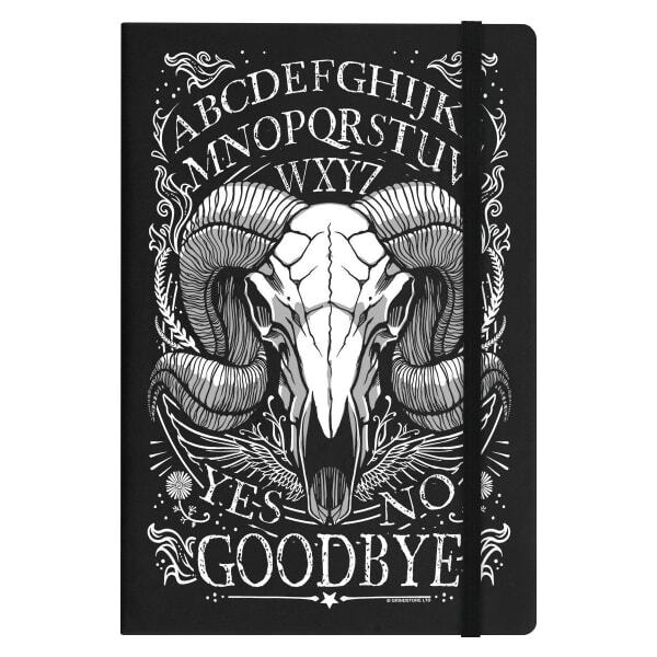 Grindstore Ouija Ram Skull A5 Notebook