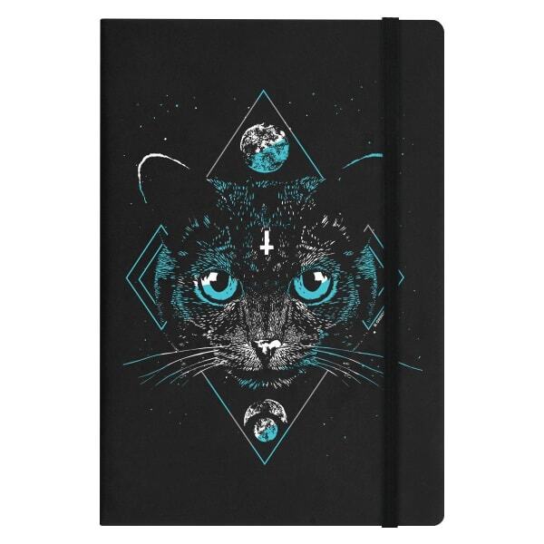 Grindstore Mystic Kitten A5 Notebook