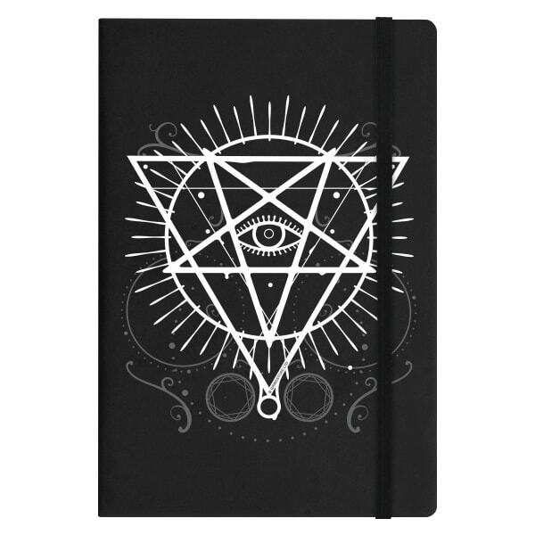 Grindstore Pentagram Eye A5 Hard Cover Notebook