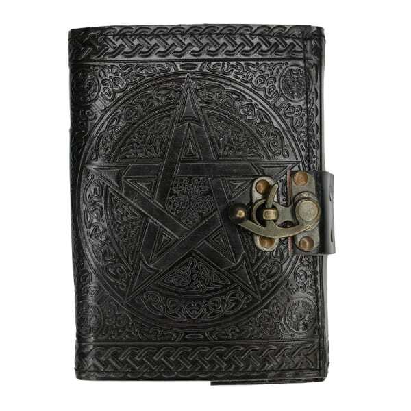 Something Different Pentagram Leather Journal