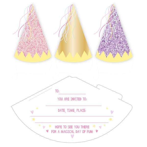 Amscan Fairy Princess Invitations (Pack of 6)