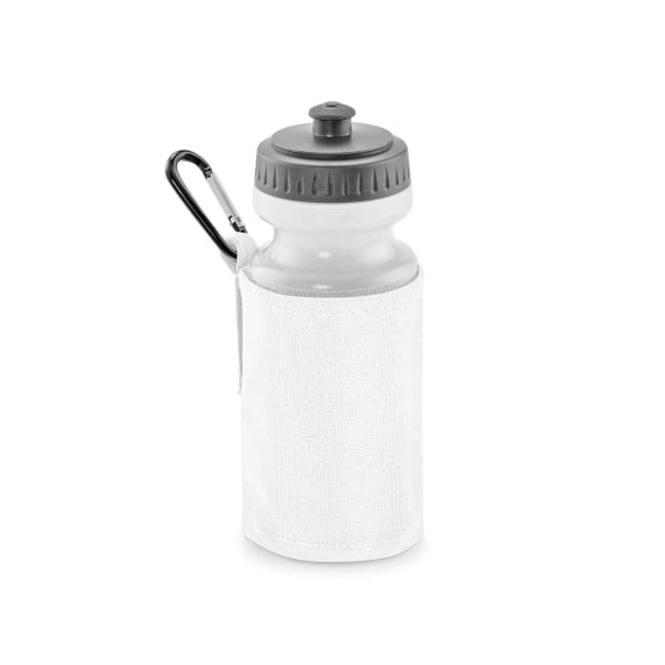 Quadra Water Bottle And Fabric Sleeve Holder