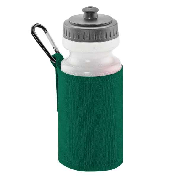 Quadra Water Bottle And Fabric Sleeve Holder