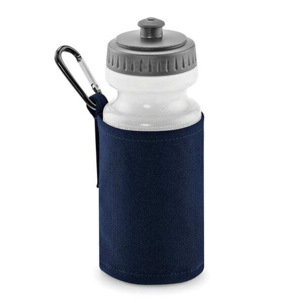 Quadra Water Bottle And Fabric Sleeve Holder