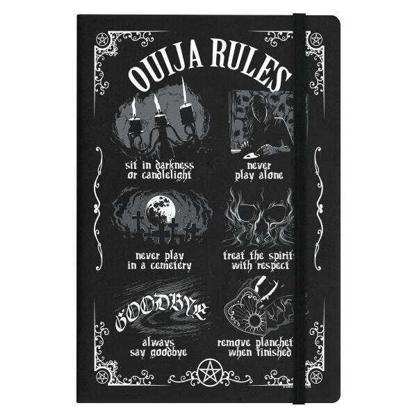 Grindstore Ouija Board Rules A5 Notebook