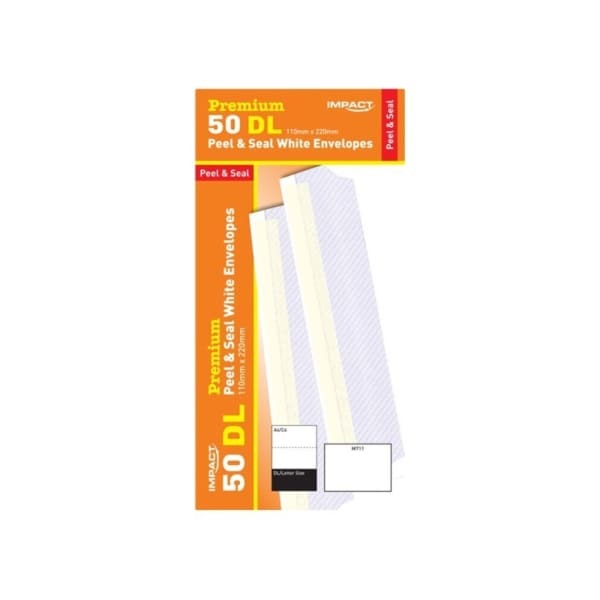 Impact Envelopes (Pack of 50) (C6)