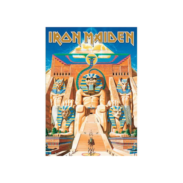 Iron Maiden Powerslave Postcard