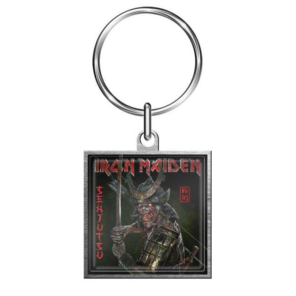 Iron Maiden Senjutsu Enamel Keyring