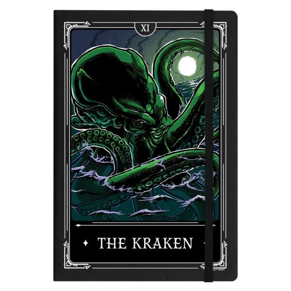 Deadly Tarot Legends The Kraken A5 Notebook