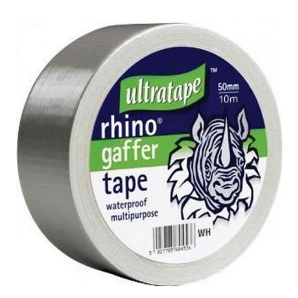 Ultratape Rhino Waterproof Gaffer Cloth Tape (Pack Of 6)