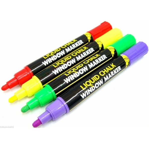 County Stationery Chalk Marker (Pack of 4)