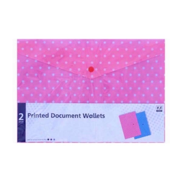 Anker Printed Document Wallet (Pack Of 3)