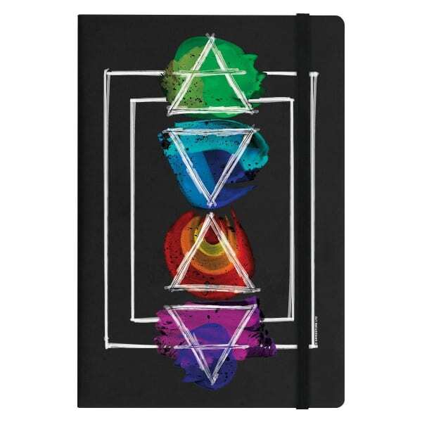 Grindstore Elemental Black A5 Hard Cover Notebook