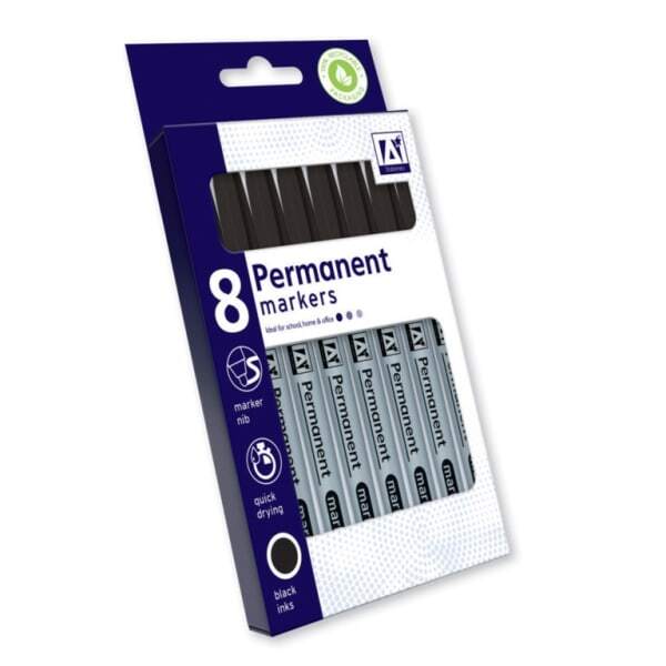 Anker Permanent Marker (Pack of 8)