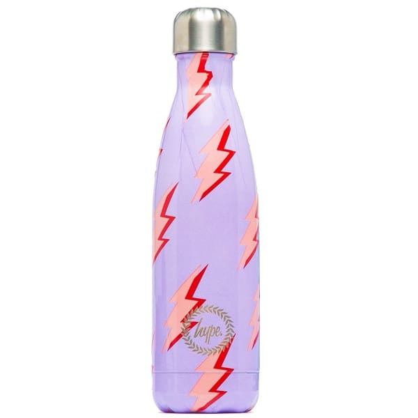 Hype Lightning Metal 500ml Water Bottle