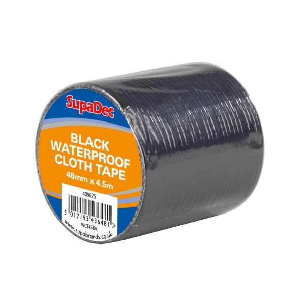 SupaDec Waterproof Cloth Tape (4.5m x 48mm)