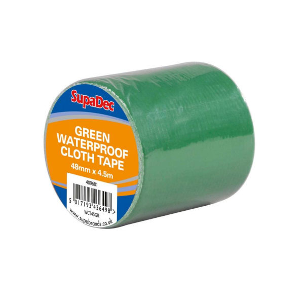 SupaDec Waterproof Cloth Tape (4.5m x 48mm)