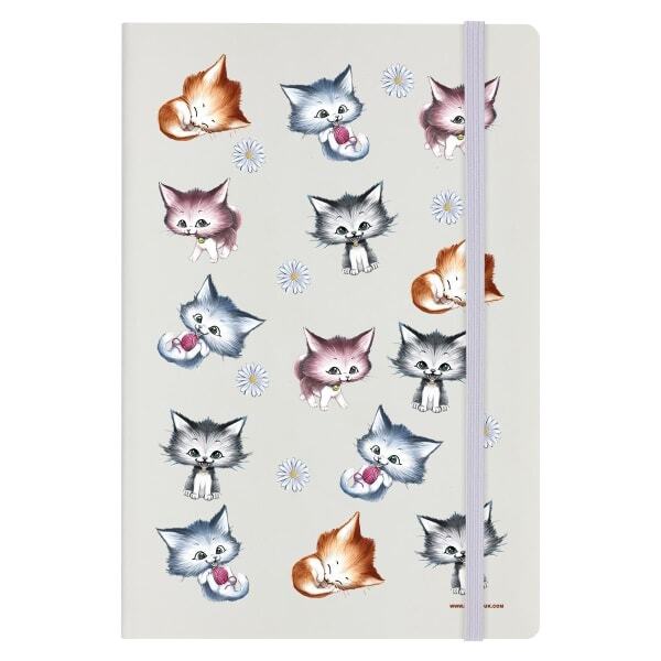 Grindstore Kitsch Kittens A5 Notebook