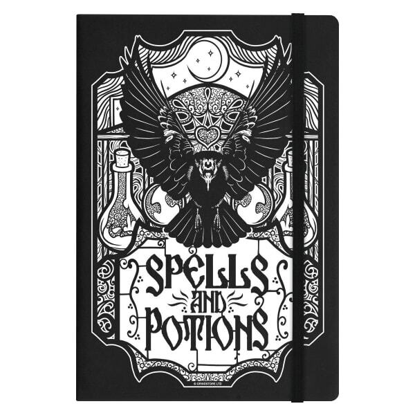 Grindstore Spells & Potions A5 Hard Cover Notebook