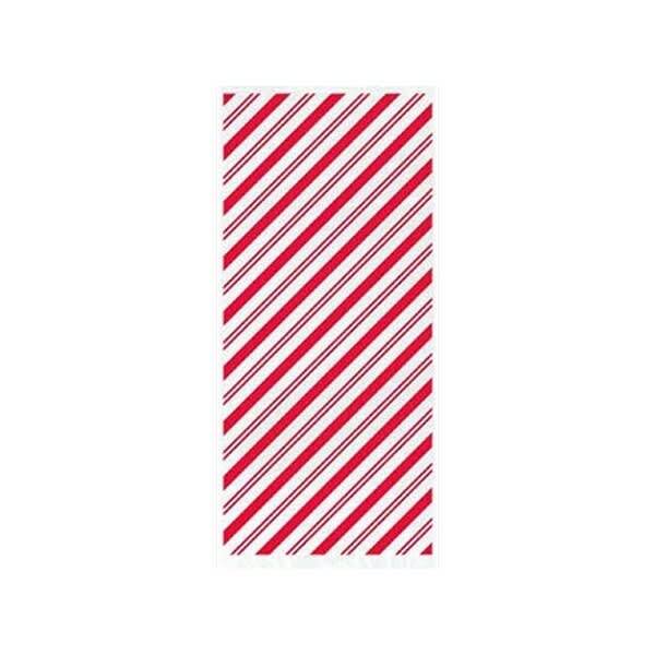 Unique Party Stripe Cellophane Gift Bag (Pack of 20)