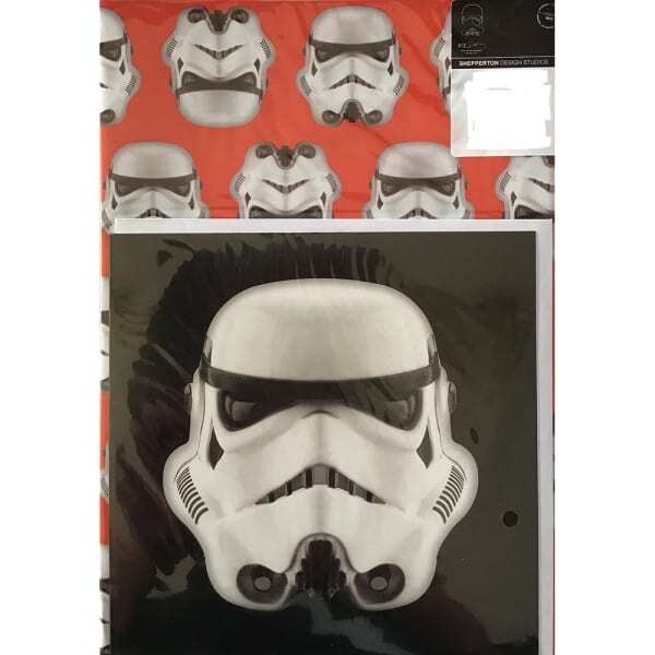 Star Wars Stormtrooper Gift Wrap And Card