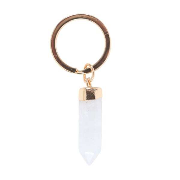 Something Different Semi Precious Quartz Keyring