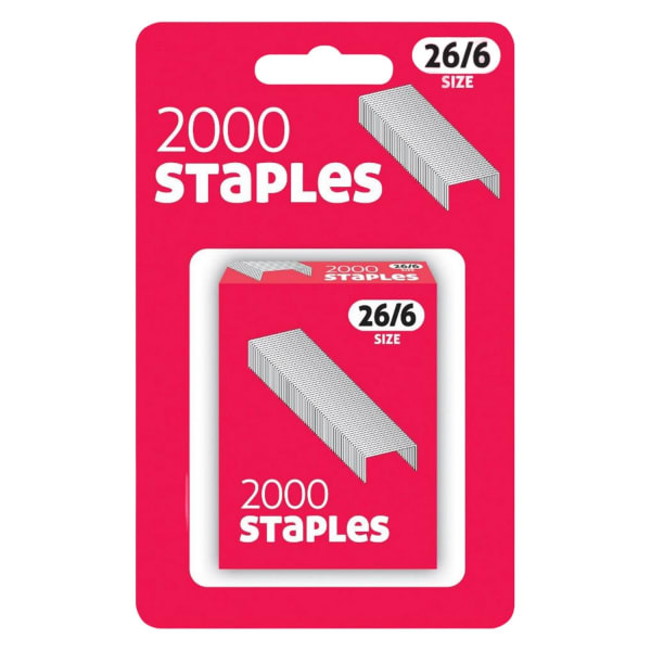 County Stationery Staples (Pack of 24000)