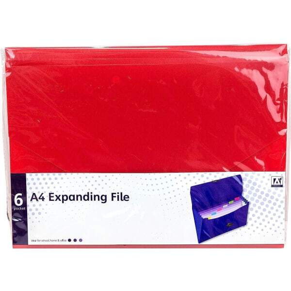 Anker Plastic A4 Expanding File