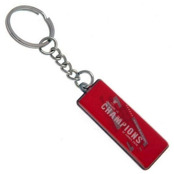 Liverpool FC Champions Of Europe 2019 Metal Keyring