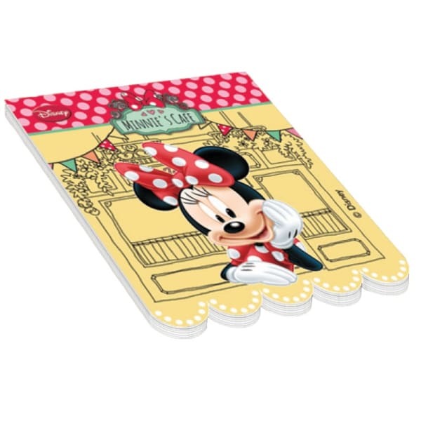 Disney Bistrot Minnie Mouse Notepad (Pack of 4)