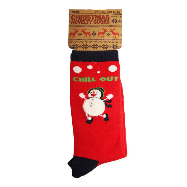 RJM Mens Christmas Novelty Socks (UK 7-11)