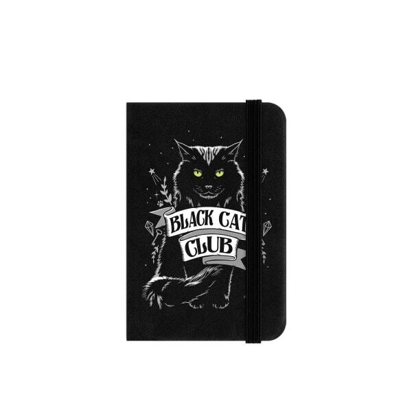 Grindstore Black Cat Club Mini Notebook