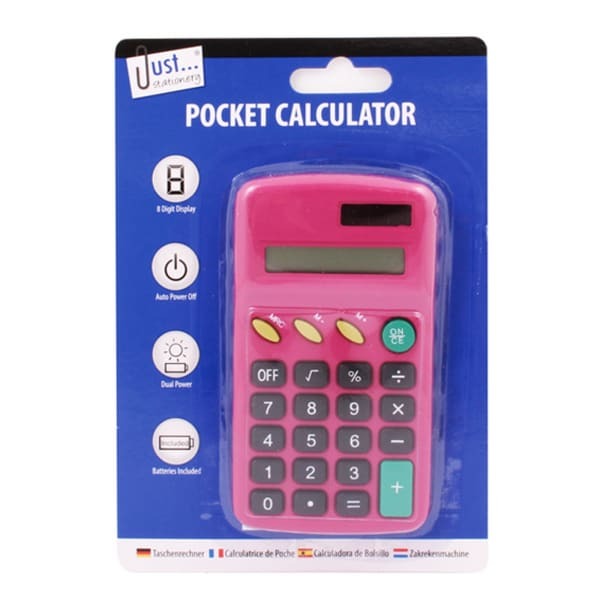 Just Stationery Pocket Calculator