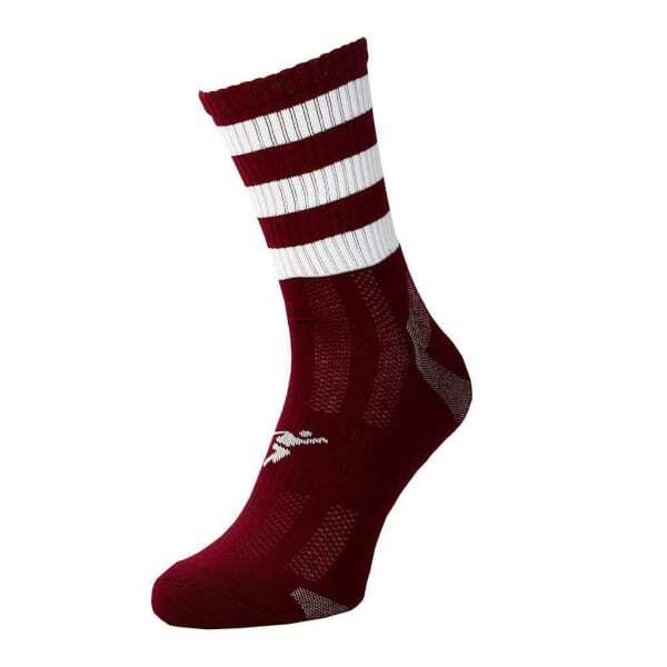 Precision Kids Pro Hooped Football Socks (3-6)