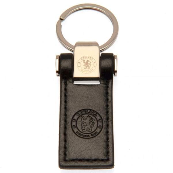 Chelsea FC Leather Keyring