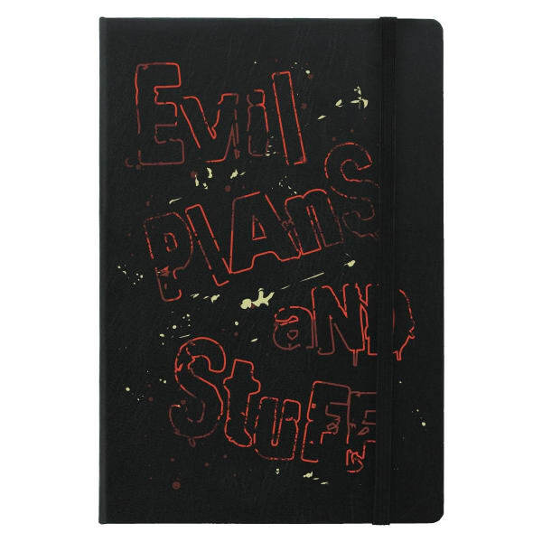 Grindstore Evil Plans and Stuff A5 Notebook (A5)