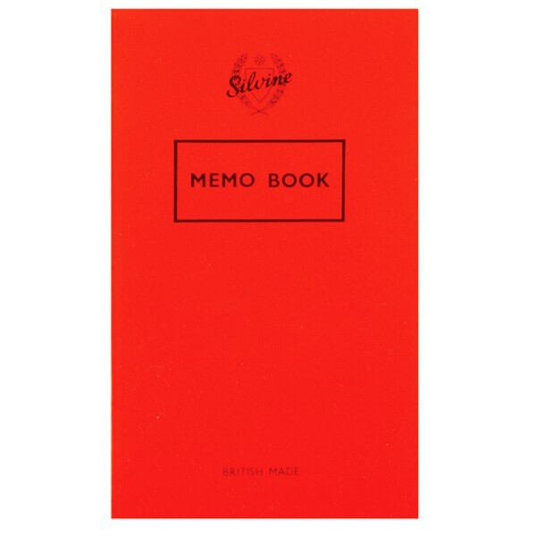 Silvine Memo 72 Page Feint Notebook (24 Pack) (15.9 x 9.5cm)