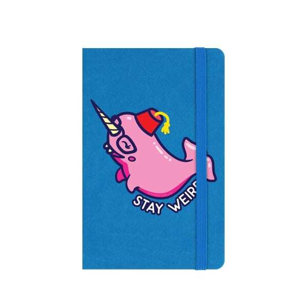 Grindstore Stay Weird Narwhal A6 Notebook