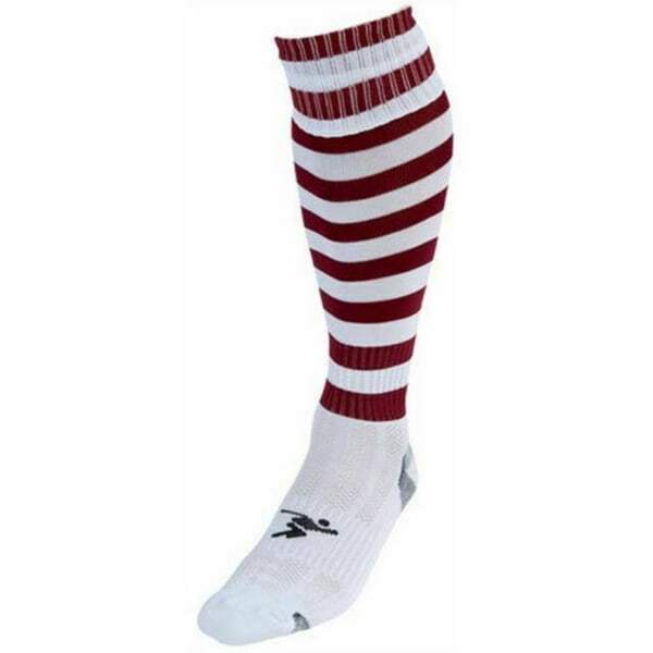 Precision Adult Pro Hooped Football Socks (7-12)