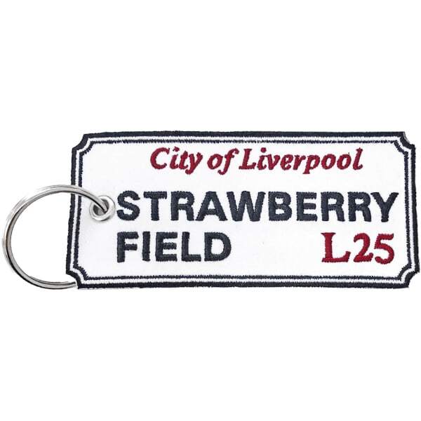 Generic Strawberry Field, Liverpool Road Sign Keyring