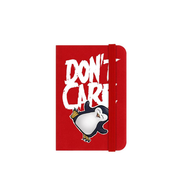 Psycho Penguin Don`t Care Mini Notebook