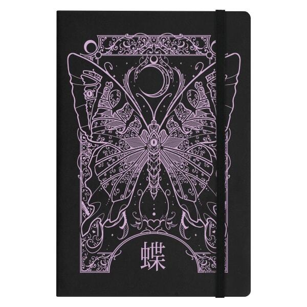 Grindstore Cryptic Butterfly A5 Hard Cover Notebook