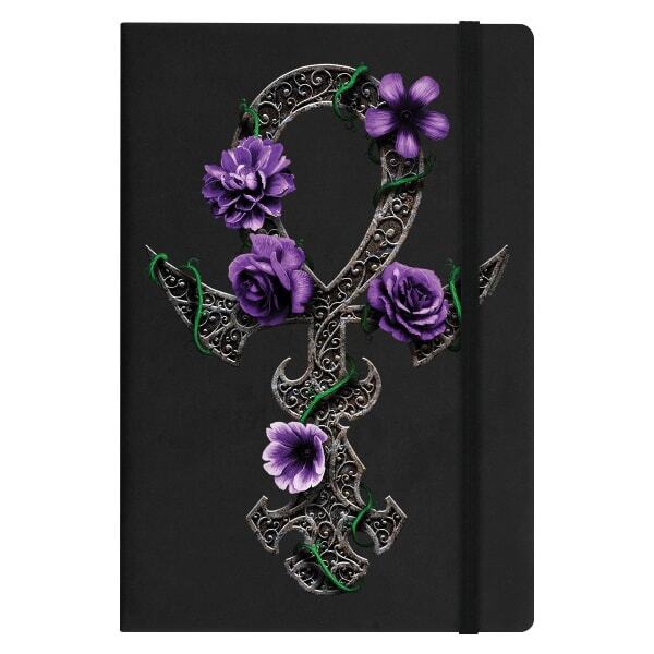 Requiem Floral Ankh A5 Hard Cover Notebook