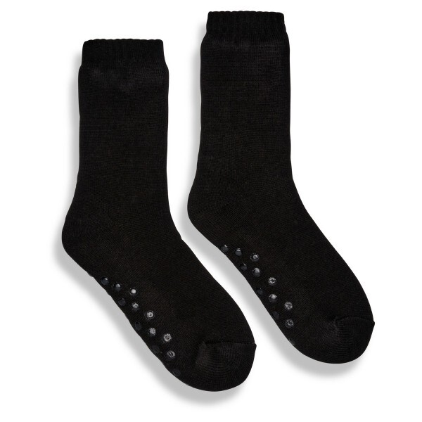 Ribbon Adult Eskimo Style Fleece Socks (7-11)